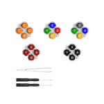 Bottoni MINI ABXY tascabili retroidi
