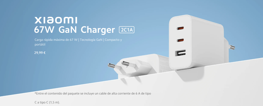 kiboTEK Xiaomi67W GanCharger2C1A 002