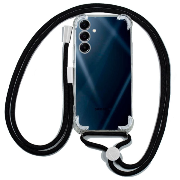 Coole Hülle für Samsung A165 Galaxy A16 / A16 5G Schwarzes Kabel