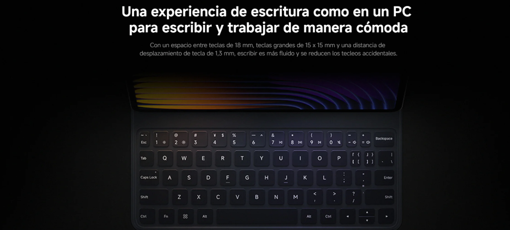 kiboTEK xiaomi pad 7 pro teclado 004