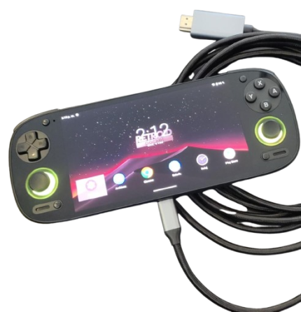 Cabo Tipo C para HDMI 4K de 3 m compatível com consoles Anbernic AYN Retroid