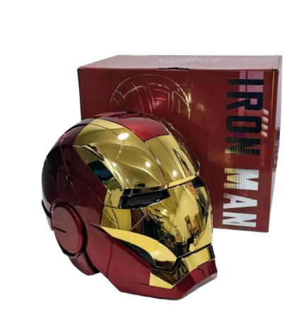 Controle de voz do capacete inteligente do Homem de Ferro