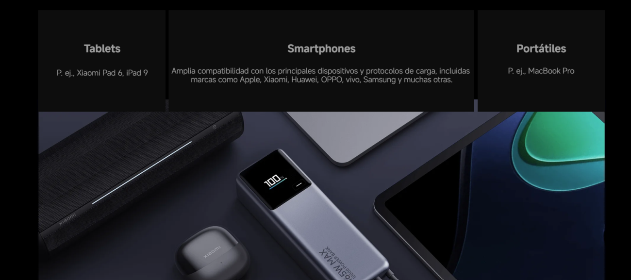 kiboTEK xiaomi 165W POWER 10000 011