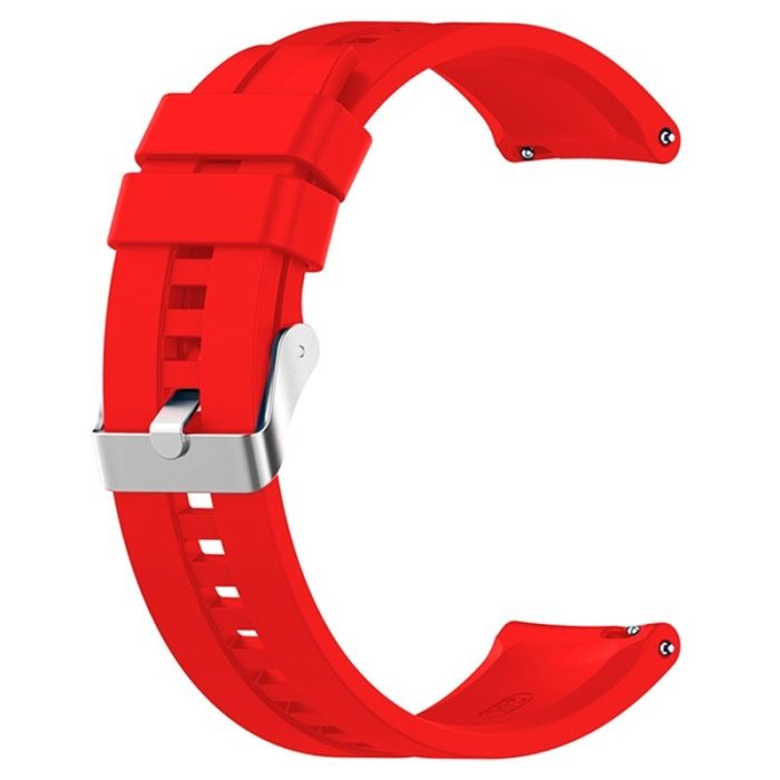 kiboTEK correa 20mm rojo goma 003
