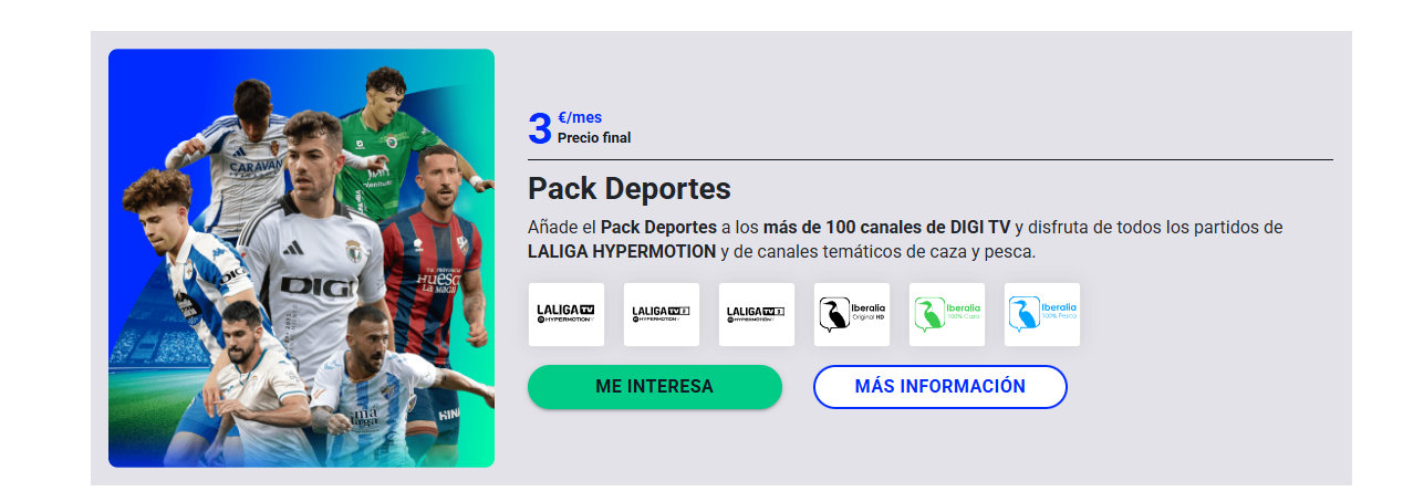 Digi TV now includes the First Federation Versus e-Learning for all its customers on kiboTEK 3. kiboTEK comparison movistar digi 002