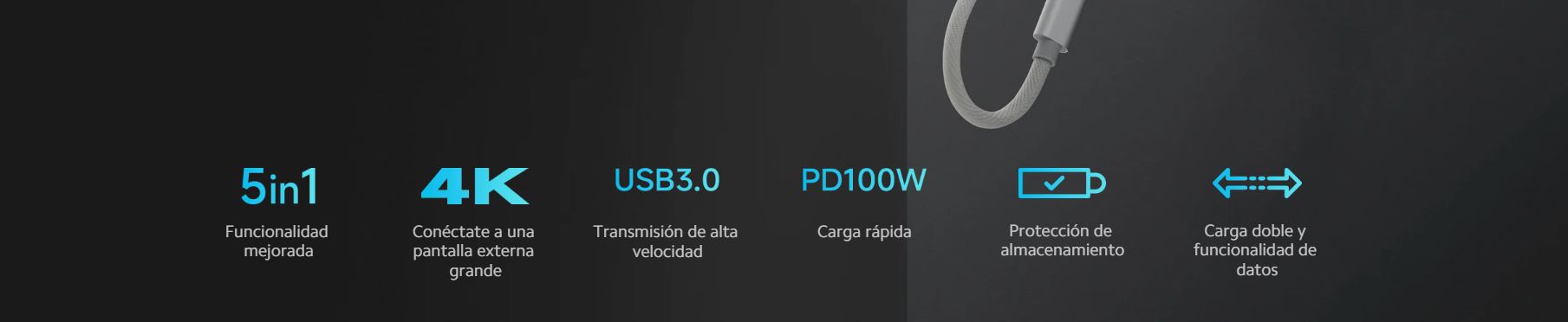 kiboTEK 5-in-1 USB hub 002