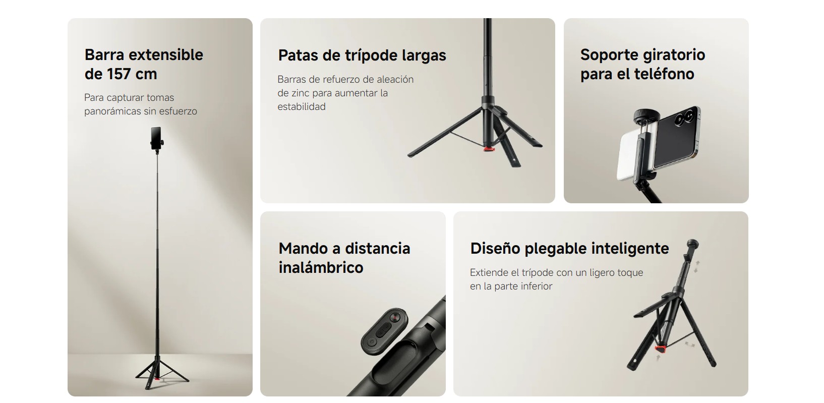 kiboTEK XIAOMI SELFIE STICK TRIPOD 005