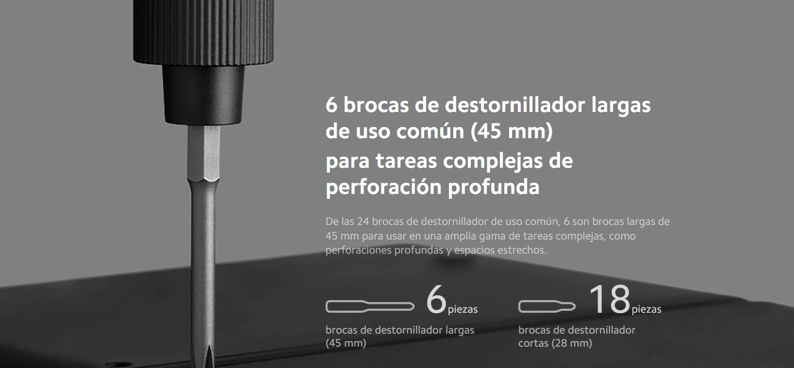 kibotek destornillador precision electrico 007