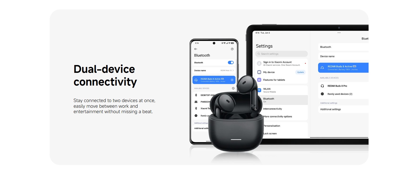 KIBOTEK XIAOMI REDMI BUDS 8 ACTIVE 016