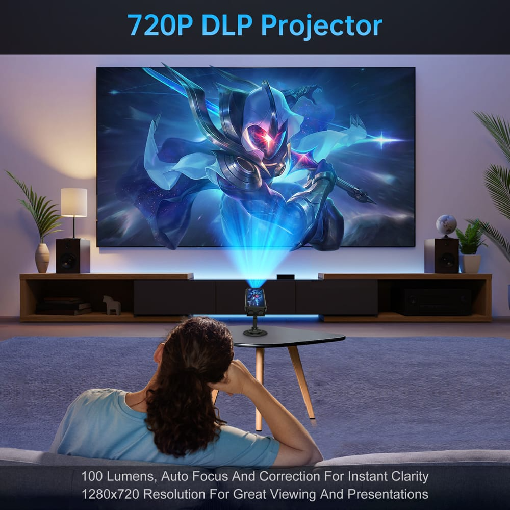 Unihertz 8849 Tank 4 Pro Cinema Projector 5G 16GB/512GB - immagine 5