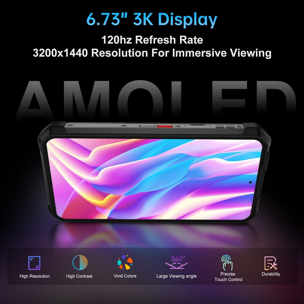 Unihertz 8849 Tank 4 Pro Cinema Projector 5G 16GB/512GB - immagine 3