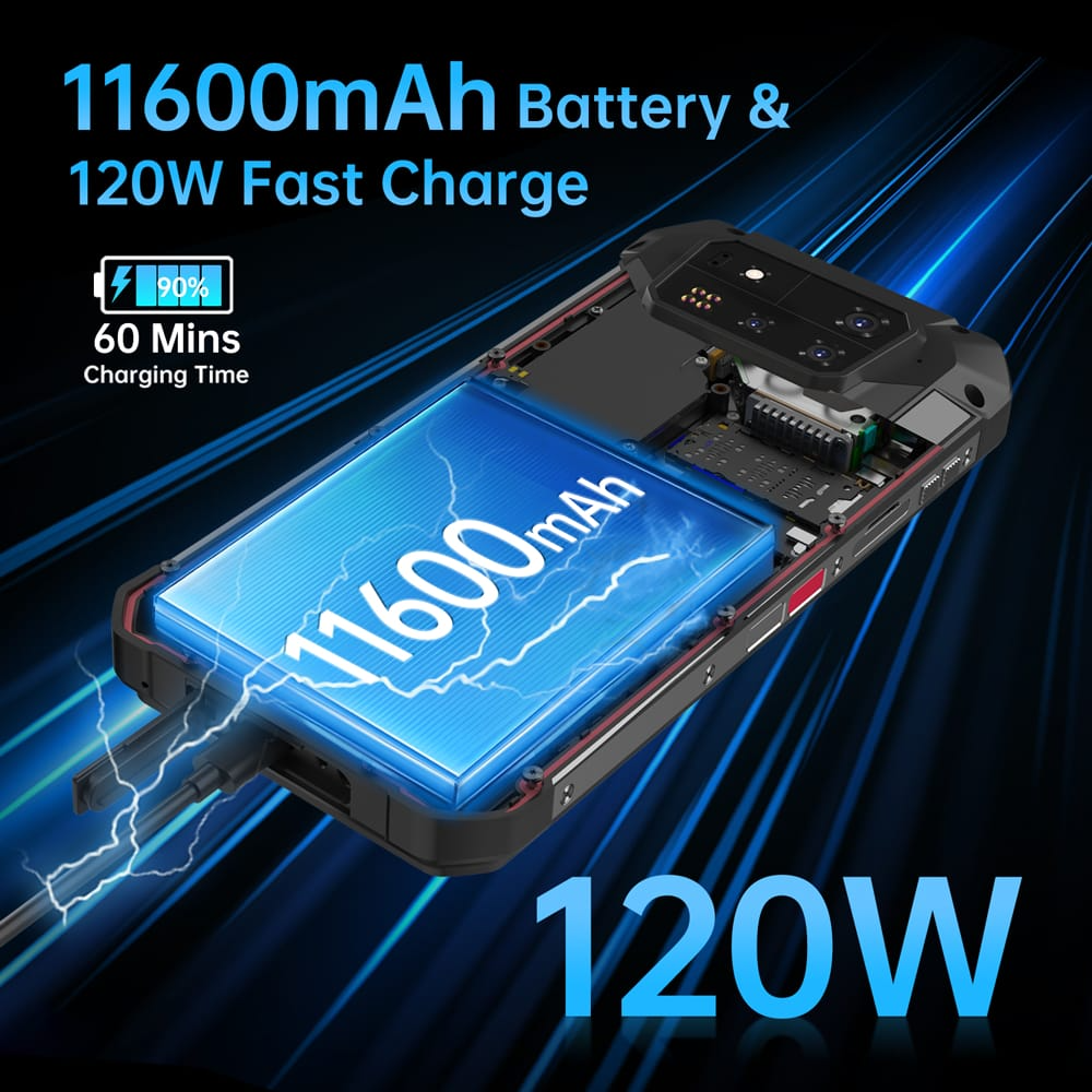 Unihertz 8849 Tank 4 Pro Cinema Projector 5G 16GB/512GB - immagine 6