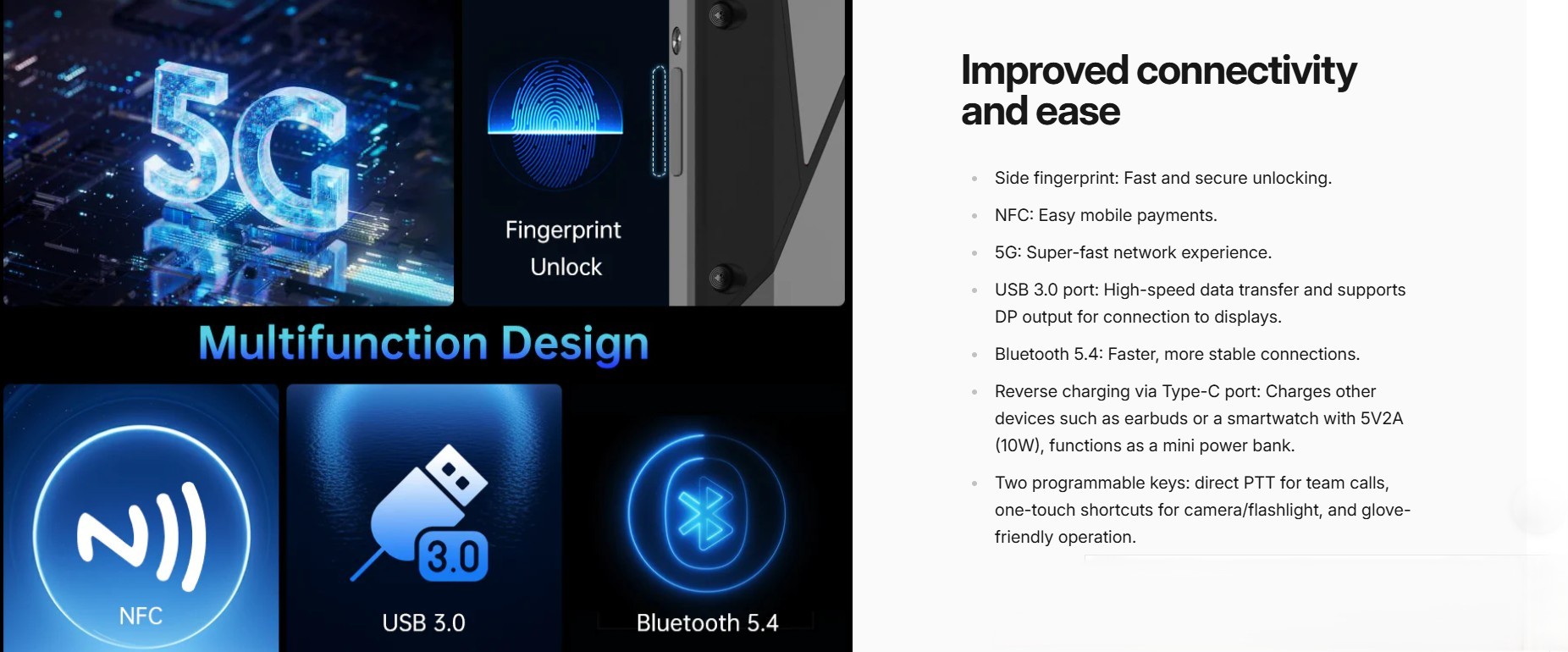 kiboTEK Unihertz 8849 Tank 4 Pro Cinema Projector 5G 018