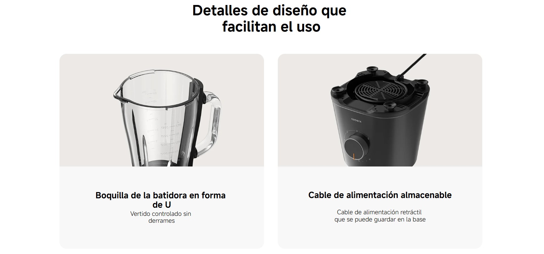 Xiaomi Blender-Licuadora 14 kiboTEK XIAOMI BLENDER 015