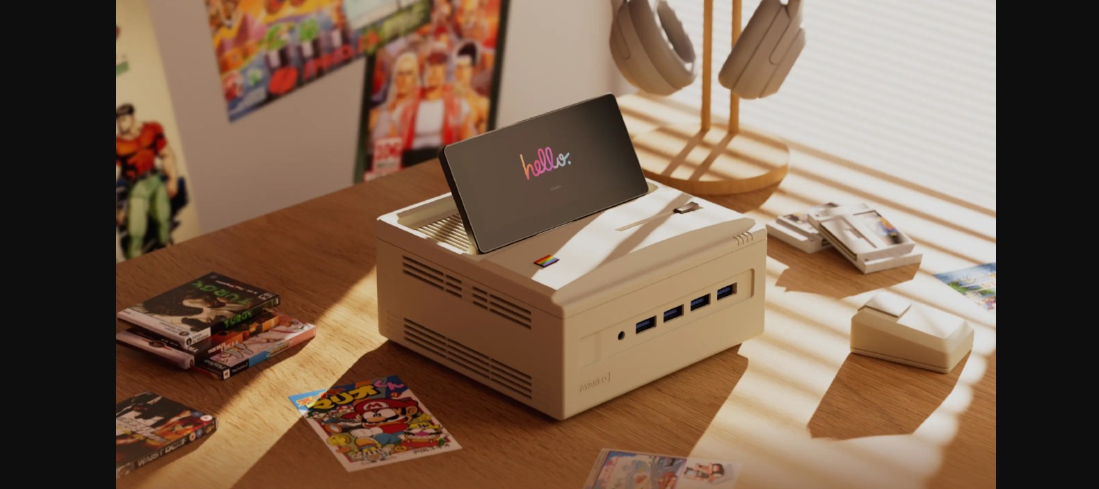 kiboYEK AYANEO RETRO MINI PC AM01S 006