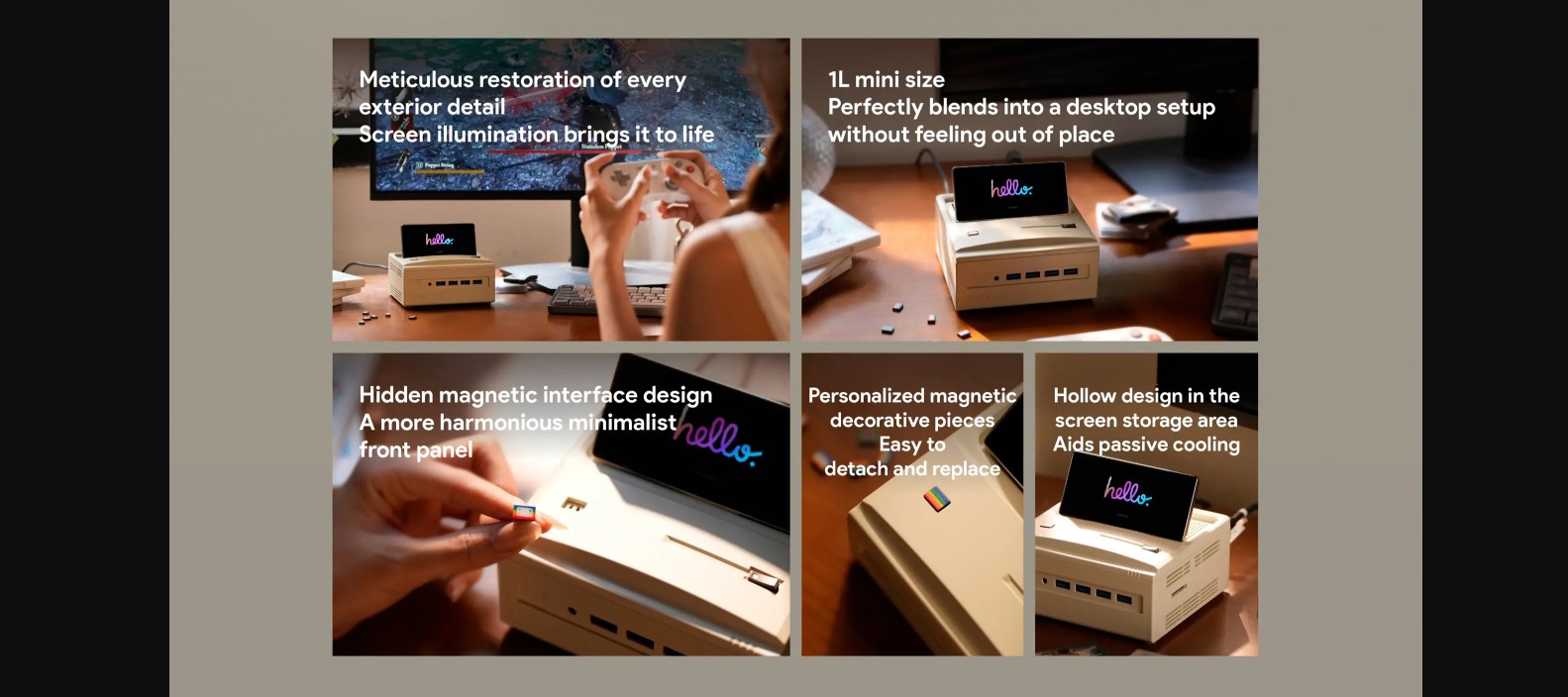 kiboYEK AYANEO RETRO MINI PC AM01S 009