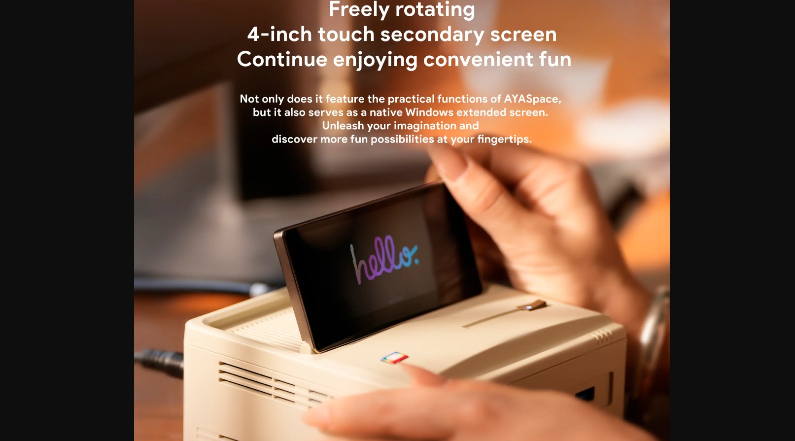 kiboYEK AYANEO RETRO MINI PC AM01S 010