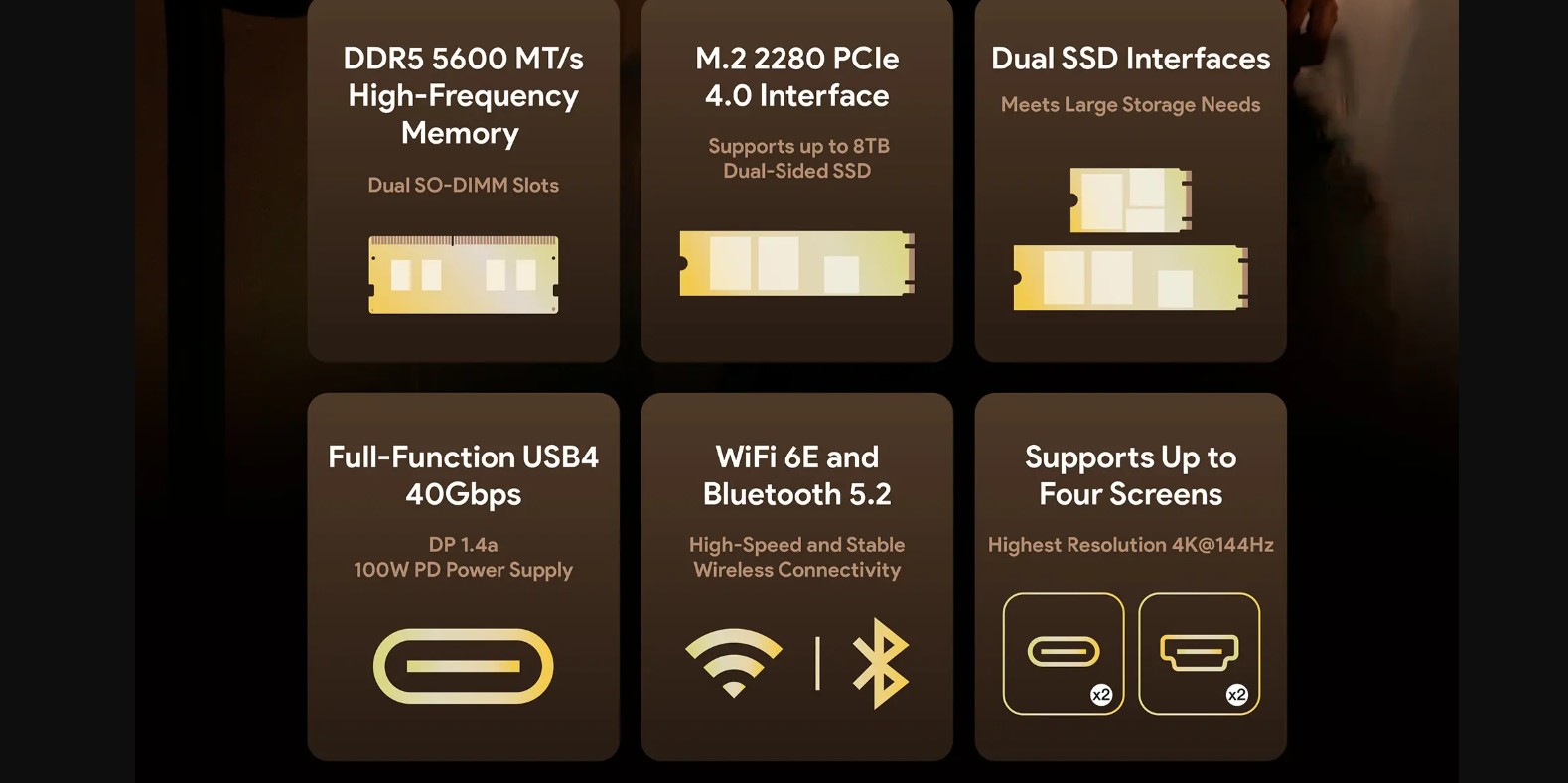 kiboYEK AYANEO RETRO MINI PC AM01S 019