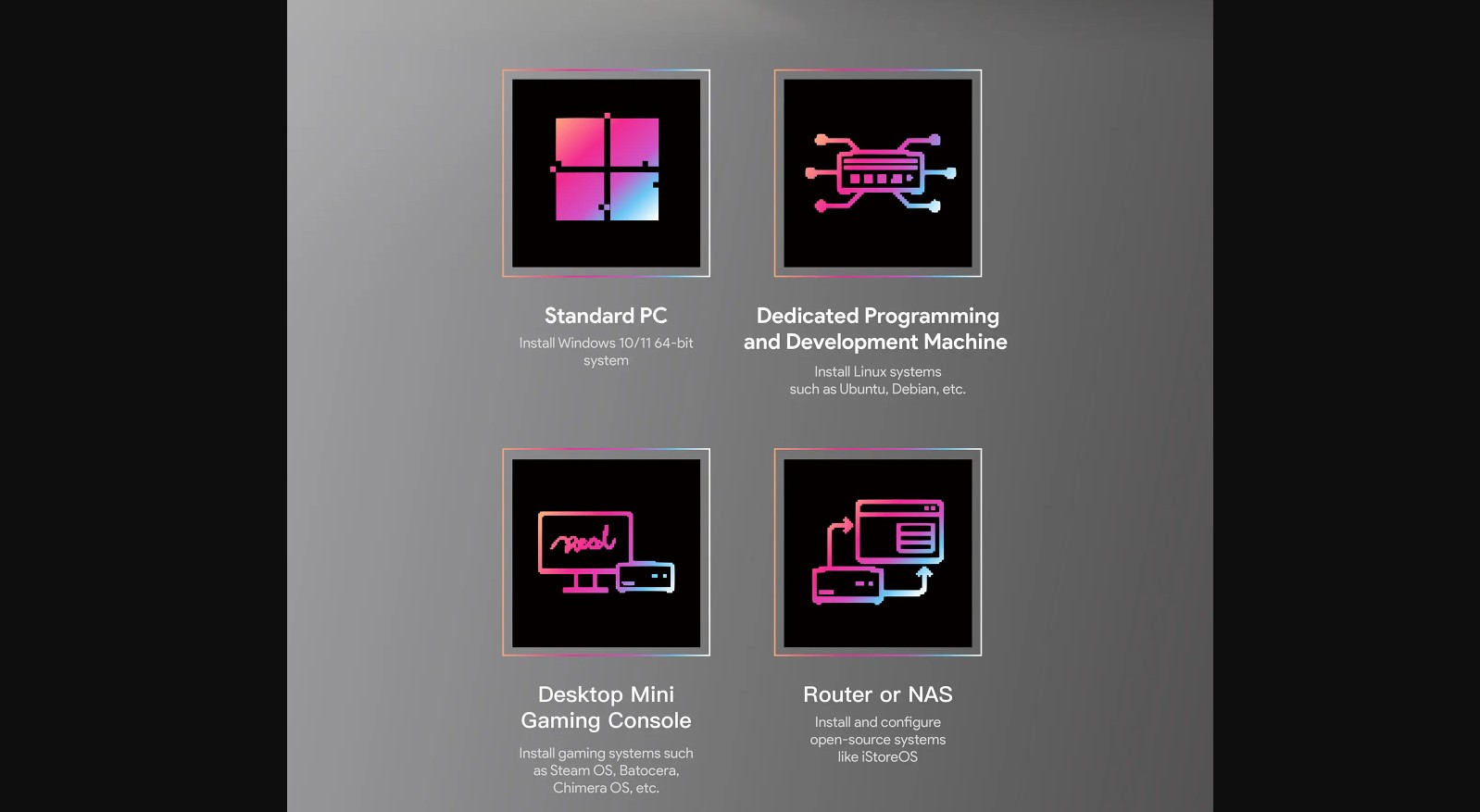 kiboYEK AYANEO RETRO MINI PC AM01S 028