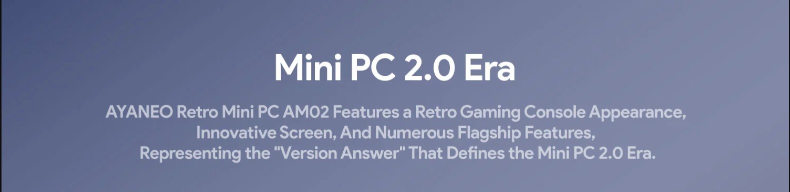 kiboYEK AYANEO RETRO MINI PC AM02 009