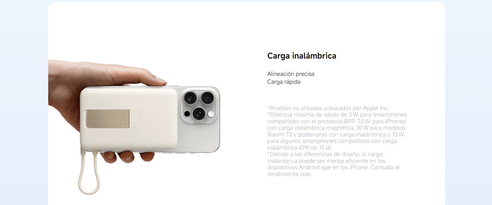 kiboTEK Xiaomi Magnetic Power Bank 10000 020