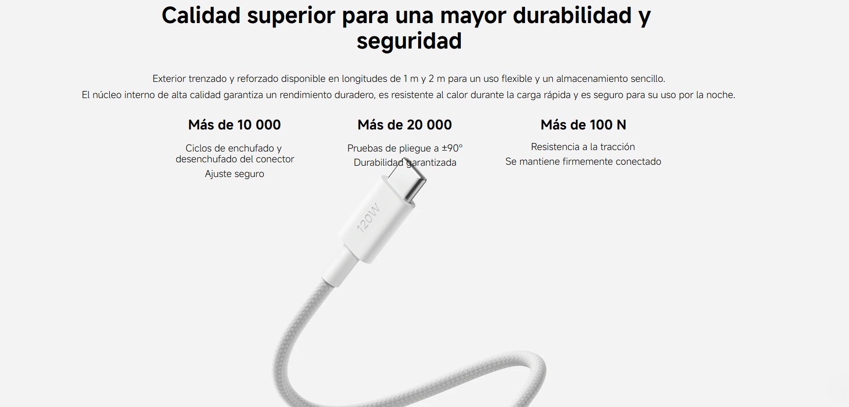 Xiaomi 6A Cable Braided USB-C to USB-C 5