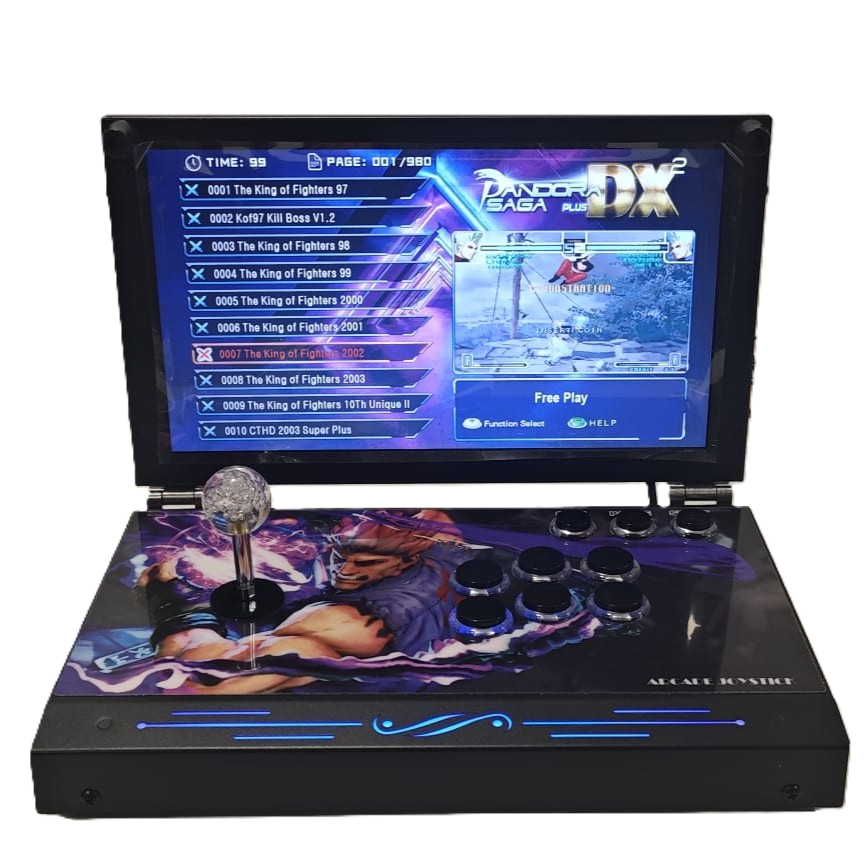 kiboTEK_pandora_dx2_1gamepad_001 Pandora Box Saga plus DX 2 9.800 juegos 1 Gamepad Batería 12.000 mAh - immagine 1
