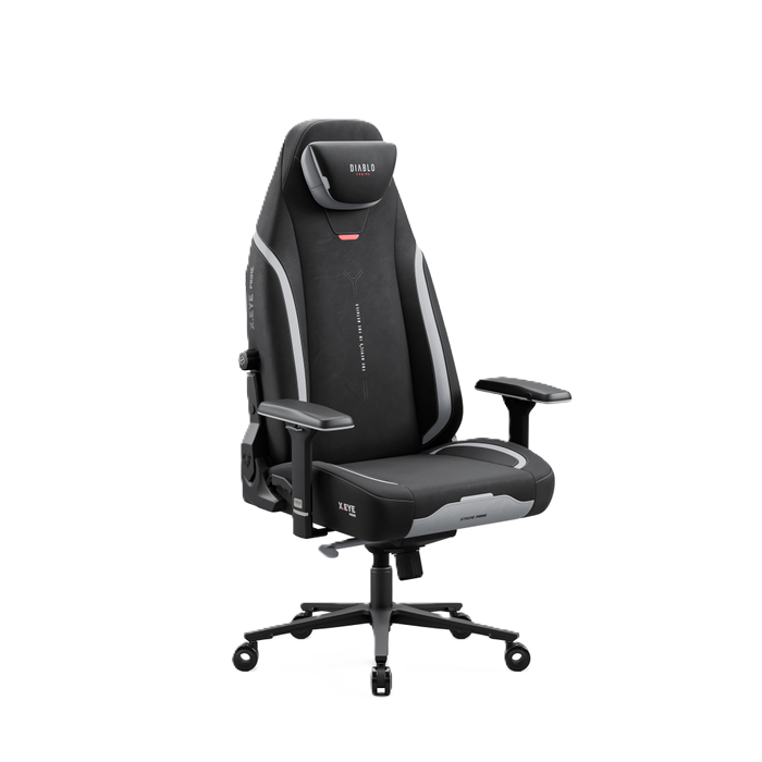 kiboTEK_Diablo_X.Eye_Prime_Gaming_Chair_001 Silla De Gaming Diablo X.Eye Prime Normal Size, Burned Black - Afbeelding 1