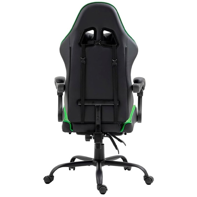Silla Gaming Premium COOL... la comodidad en kiboTEK en 2 colores 6 kiboTEK Sillon Gaming Premium Negro Verde Reposapies COOL 013